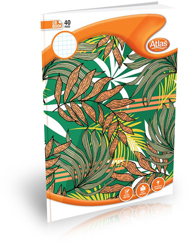 Atlas CR Book Square Ruled 40pgs – Wasanabooks